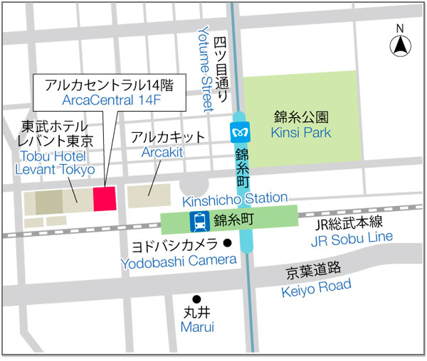 东京营业所地图